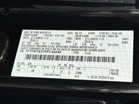Used 2023 Ford F150 XLT w/ Equipment Group 302A High AWD/4WD image 37