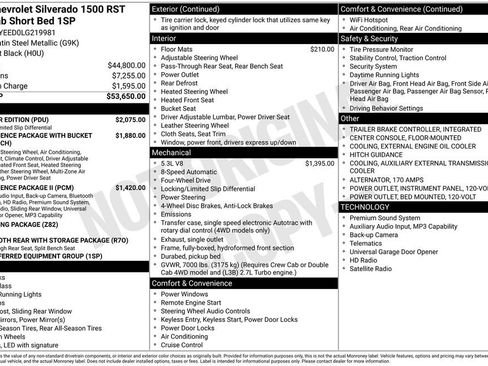 Used 2020 Chevrolet Silverado 1500 RST w/ All-Star Edition AWD/4WD image 16