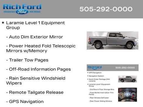 Used 2024 RAM 2500 Laramie w/ Safety Group AWD/4WD image 22