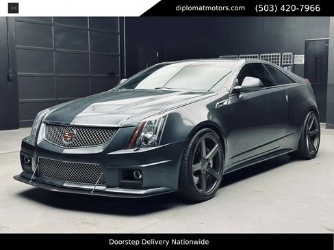 Used 2012 Cadillac CTS V w/ Wood Trim Package RWD image 1