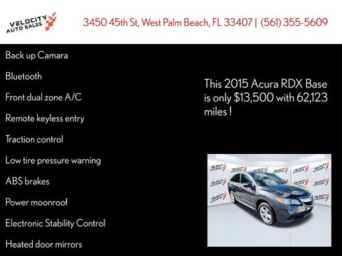 Used 2015 Acura RDX FWD image 25