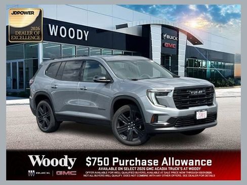 New 2026 GMC Acadia Elevation w/ Black Edition AWD/4WD image 1