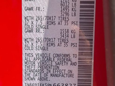 Used 2023 Nissan Frontier PRO-4X w/ Tow Package AWD/4WD image 22