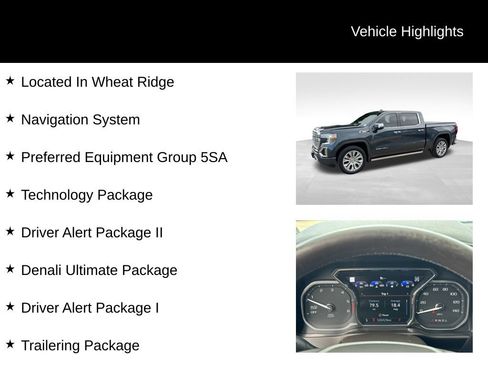 Used 2021 GMC Sierra 1500 Denali w/ Denali Ultimate Package AWD/4WD image 10
