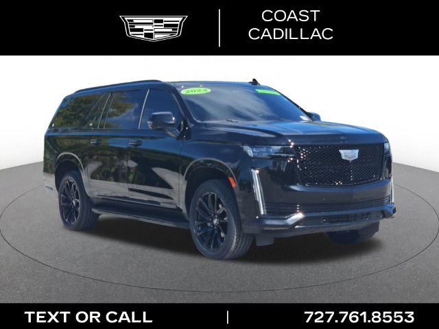 Certified 2024 Cadillac Escalade ESV Sport w/ LPO, ONYX Package AWD/4WD image 3