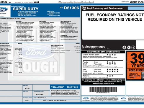 Used 2016 Ford F250 Lariat w/ Chrome Package image 2