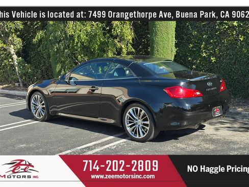 Used 2012 INFINITI G37 Convertible w/ Premium Pkg RWD image 9