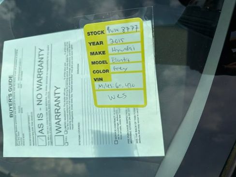 Used 2015 Hyundai Elantra Sport FWD image 12