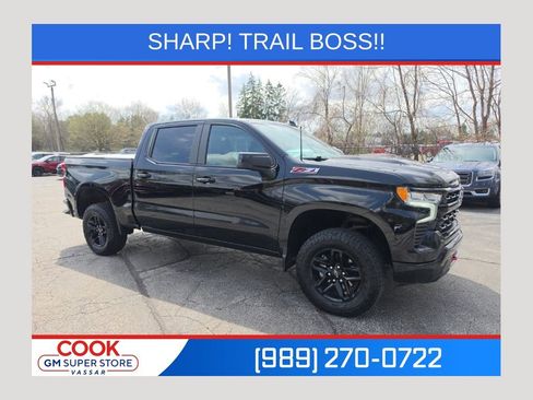 Certified 2022 Chevrolet Silverado 1500 LT Trail Boss w/ Protection Package AWD/4WD image 1