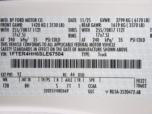 New 2025 Ford Ranger XLT w/ Trailer Tow Package image 15