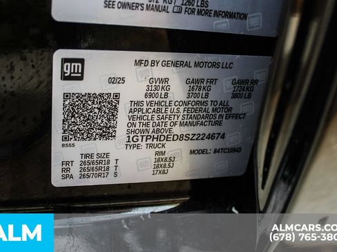 Used 2025 GMC Sierra 1500 SLT RWD image 37