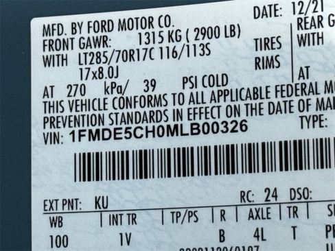 Certified 2021 Ford Bronco Badlands image 28