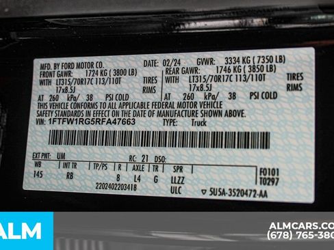 Used 2024 Ford F150 Raptor AWD/4WD image 40