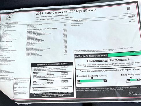 New 2025 Mercedes-Benz Sprinter 2500 image 19