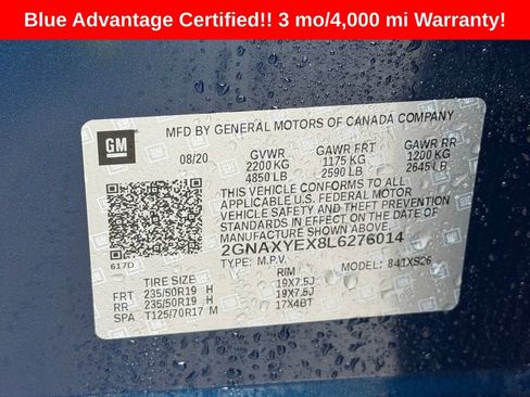 Used 2020 Chevrolet Equinox Premier AWD/4WD image 26