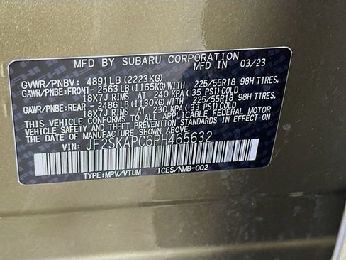 Used 2023 Subaru Forester Limited AWD/4WD image 37