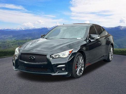 Used 2017 INFINITI Q50 Red Sport 400 AWD/4WD image 1