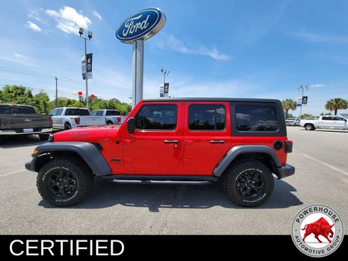 Used 2020 Jeep Wrangler Unlimited Sport AWD/4WD image 3