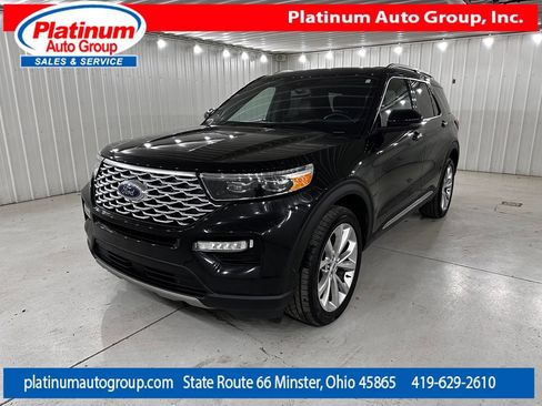 Used 2021 Ford Explorer Platinum w/ Equipment Group 601A AWD/4WD image 1