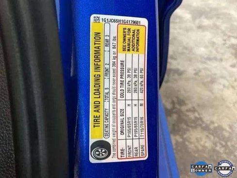 Used 2016 Chevrolet Sonic LT image 93