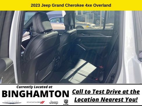 New 2023 Jeep Grand Cherokee Overland AWD/4WD image 24
