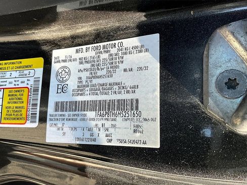 Used 2017 Ford Mustang Premium w/ Equipment Group 201A image 30