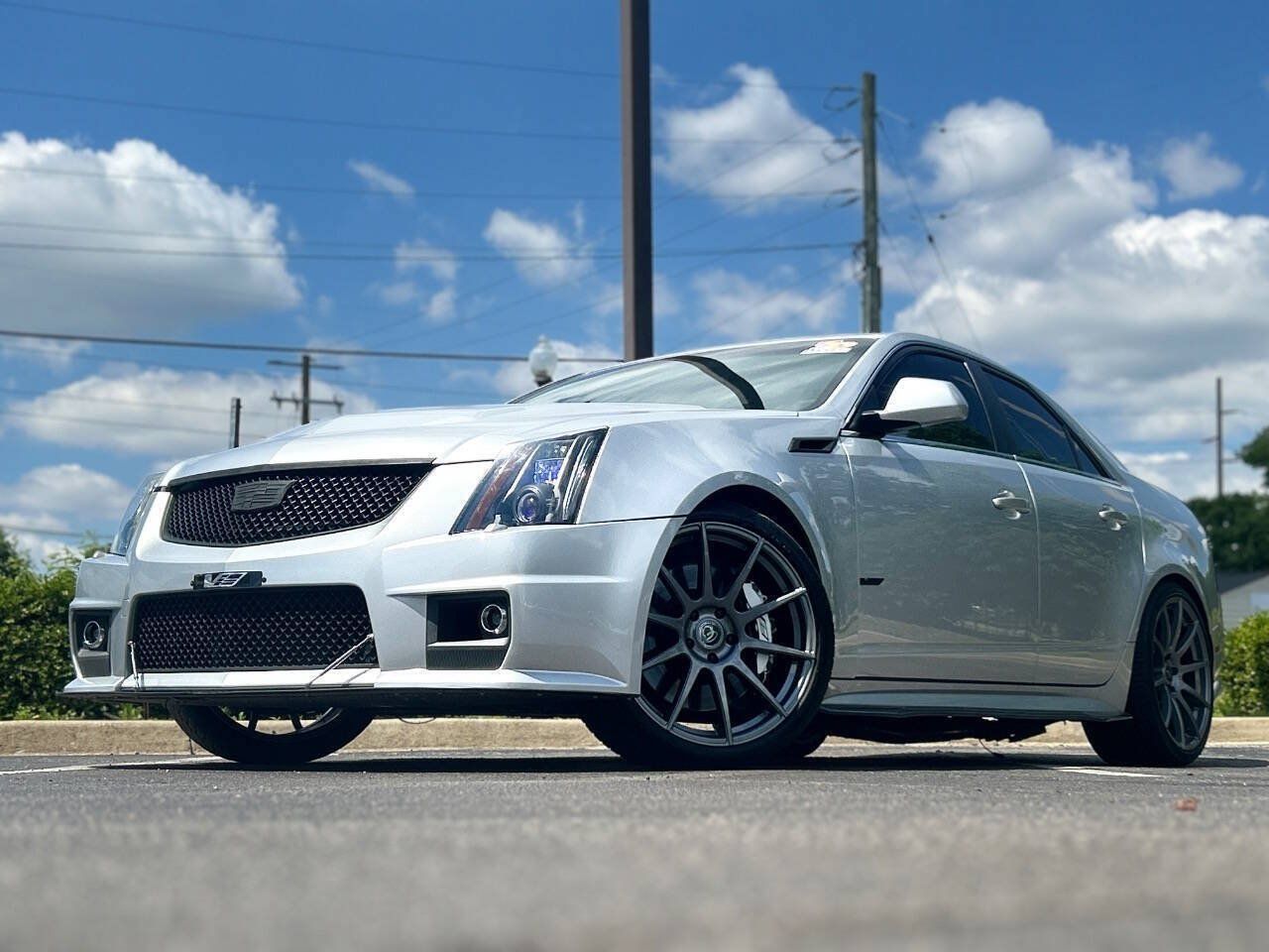 Used 2011 Cadillac CTS V w/ Wood Trim Package RWD image 2