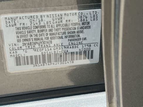 Used 2018 Nissan Sentra S FWD image 22