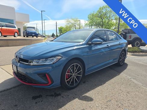 Certified 2025 Volkswagen Jetta GLI Autobahn FWD image 1