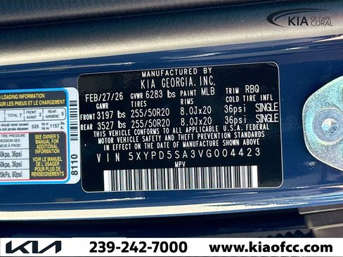 New 2027 Kia Telluride SX image 44