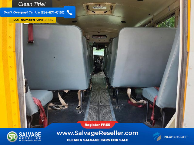 Used 2010 Chevrolet Express 3500 Extended w/ School Bus Package RWD image 7