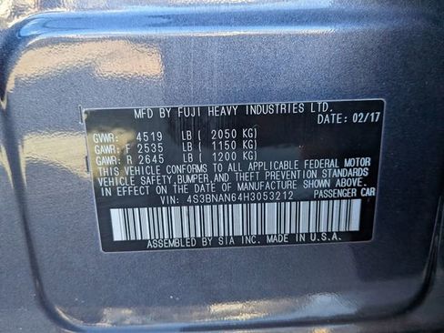 Used 2017 Subaru Legacy 2.5i Limited image 33