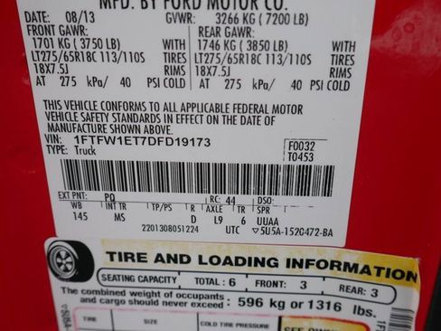 Used 2013 Ford F150 XLT w/ Luxury Equipment Group image 26