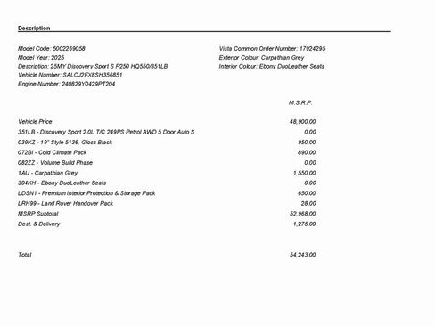 Certified 2025 Land Rover Discovery Sport S image 4