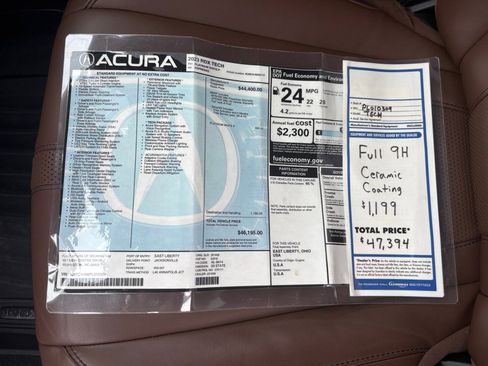 Certified 2023 Acura RDX FWD w/ Technology Package image 33