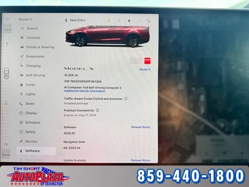 Used 2023 Tesla Model X AWD/4WD image 4