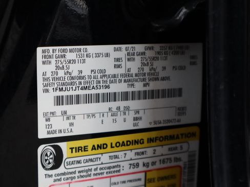 Used 2021 Ford Expedition XLT image 41