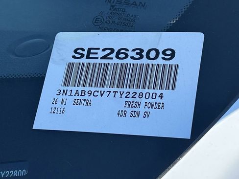 New 2026 Nissan Sentra SV w/ Floor Mat Package image 21