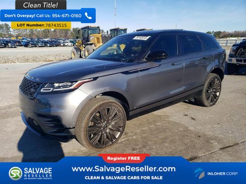 Used 2018 Land Rover Range Rover Velar R-Dynamic SE image 1