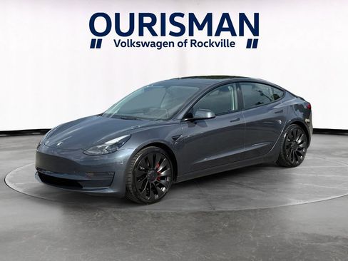 Used 2023 Tesla Model 3 Performance AWD/4WD image 2