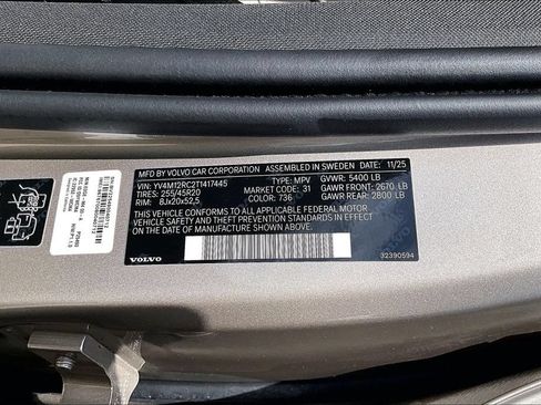 Certified 2026 Volvo XC60 B5 Plus AWD/4WD image 45