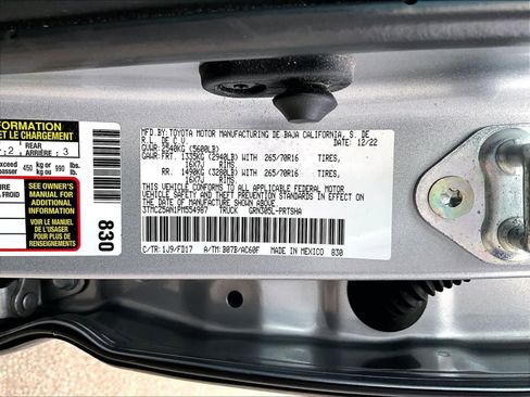 Certified 2023 Toyota Tacoma TRD Off-Road AWD/4WD image 6