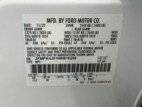 Used 2022 Ford Edge SEL w/ Convenience Package AWD/4WD image 19