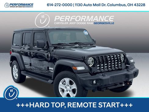 Used 2020 Jeep Wrangler Unlimited Sport S image 1