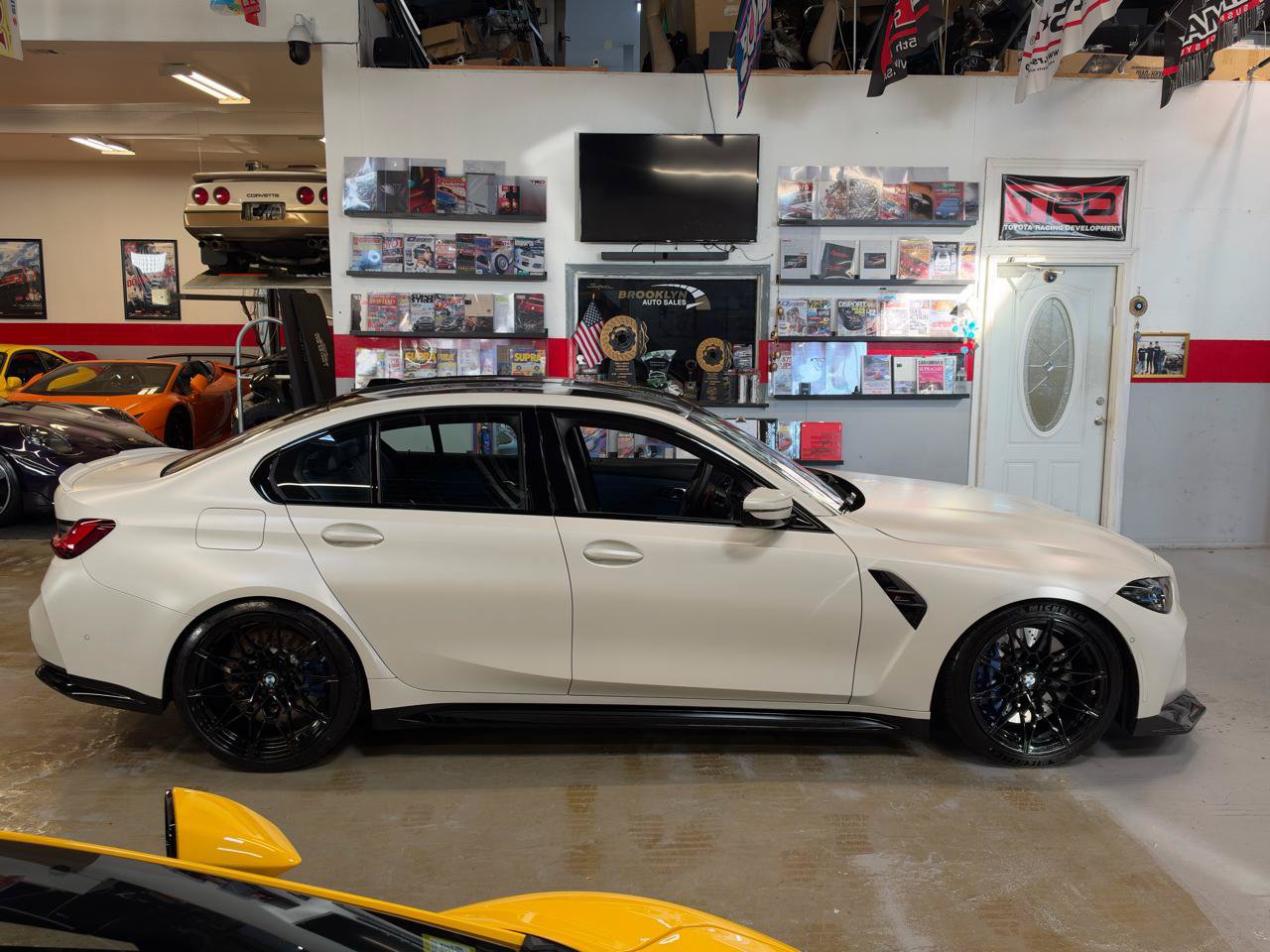 Used 2024 BMW M3 Competition w/ Executive Package AWD/4WD image 4