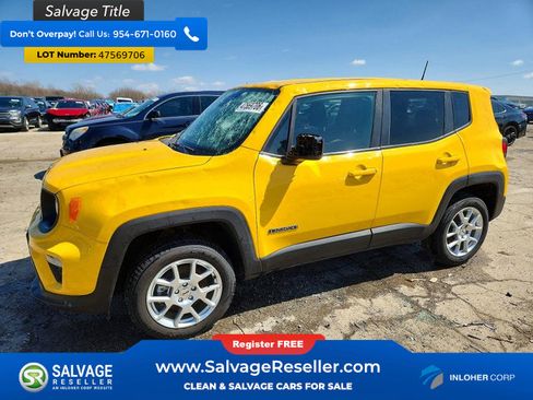 Used 2023 Jeep Renegade Latitude AWD/4WD image 1