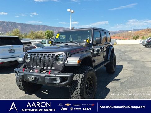 Used 2021 Jeep Wrangler Unlimited Rubicon AWD/4WD image 1