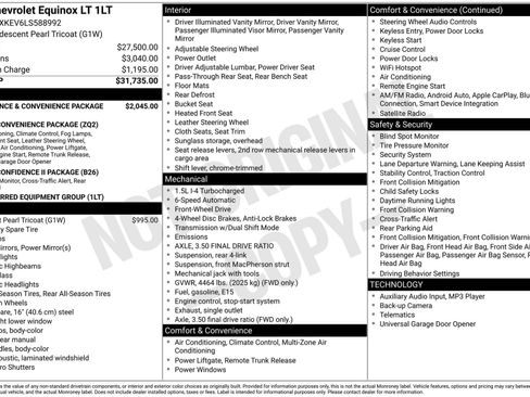 Used 2020 Chevrolet Equinox LT image 31