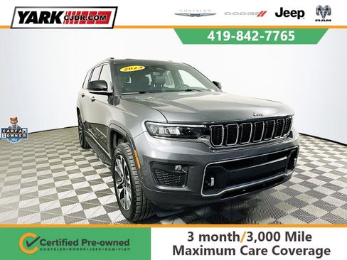 Certified 2023 Jeep Grand Cherokee L Overland w/ Luxury Tech Group IV image 1