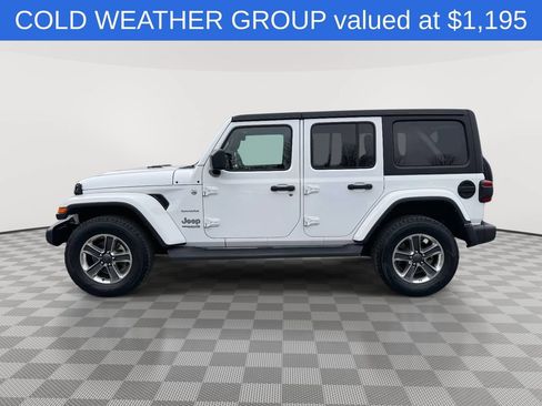 Used 2022 Jeep Wrangler Unlimited Sahara w/ LED Lighting Group AWD/4WD image 4